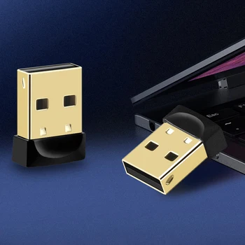 USB Adaptér Podporu Windows 7/win8.1/win10/11 Bluetooth-Kompatibilné 5.3 Dongle pre Počítači Hudbu, Audio Prijímač, Vysielač