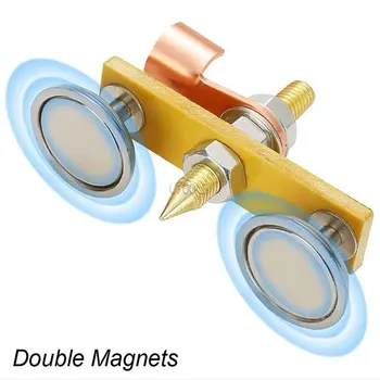 Zváranie Magnet Hlavu Single/Double Zváranie Magnetické Fix Zem Svorka Silné Magnetické Zváranie Podporu Opraviť Stroj Upínacie Nástroje