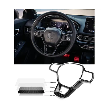 Volant Kryt Výbava Interiéru, Dekorácia na Honda Civic 11. 2022 2023 CRV 2023 Príslušenstvo - ABS Uhlíkových Vlákien