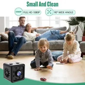 HD 1080P Bezdrôtový WiFi Kamera Monitora Vnútorné Bezpečnostné Kamery Home Security Kamera Mini Smart Fotoaparát Pre Baby Monitor IP Kamery