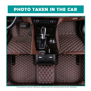 Auto podlahové rohože pre BMW 4 série（Kupé Kabriolet）F33 2014 - 2020 Vlastné auto nohy Podložky automobilových interiérových doplnkov