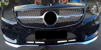 Auto Predný nárazník obklopený Telo kit predná mriežka chladiča na Mercedes W207 E200 E260 E300