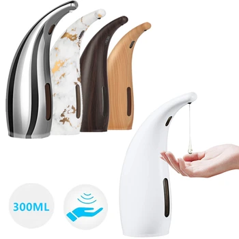 Kúpeľňa 300 ML Mydla Automatický Dávkovač tekutého Mydla Infračervené Inteligentný Senzor Kuchyňa Touchless Penový Šampón Automaty